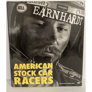American Stock Car Racers Book Dale Earnhardt NASCAR Racing Photography 1997 Vtg